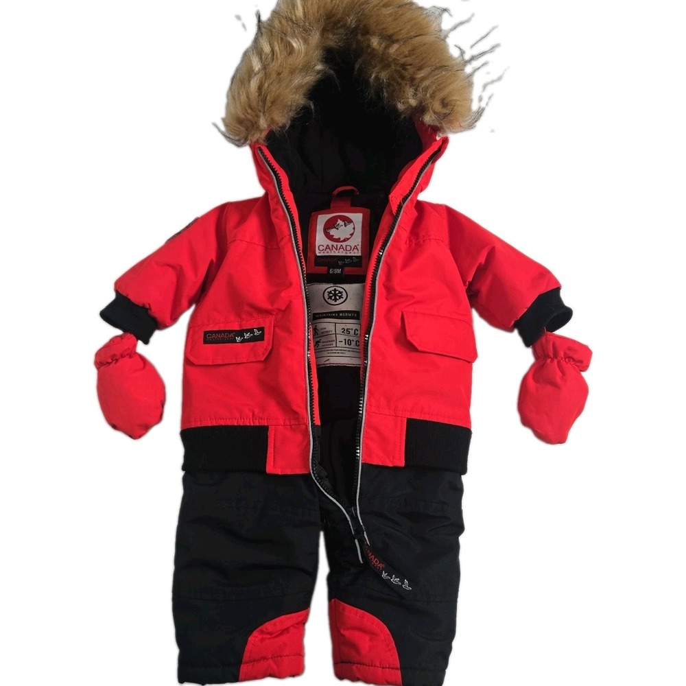 6/9 Month Canada WeatherGear Snowsuit